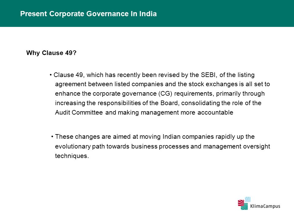 Corporate Governance 2018 | India